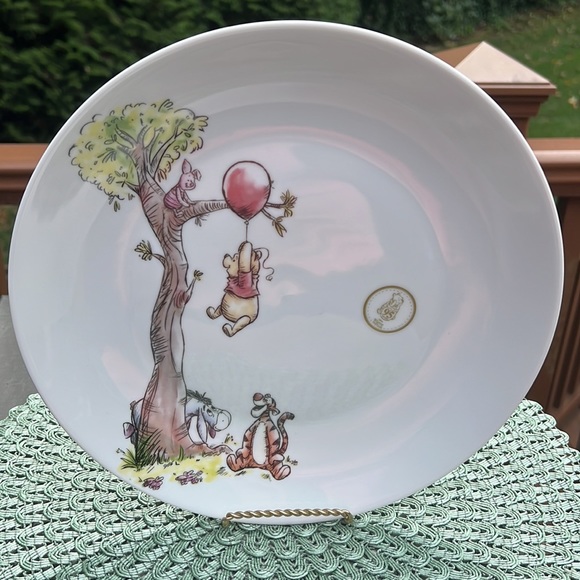 New Disney Winnie The Pooh 11”Dinner Plate. 95th Anniversary Edition. - Picture 7 of 9